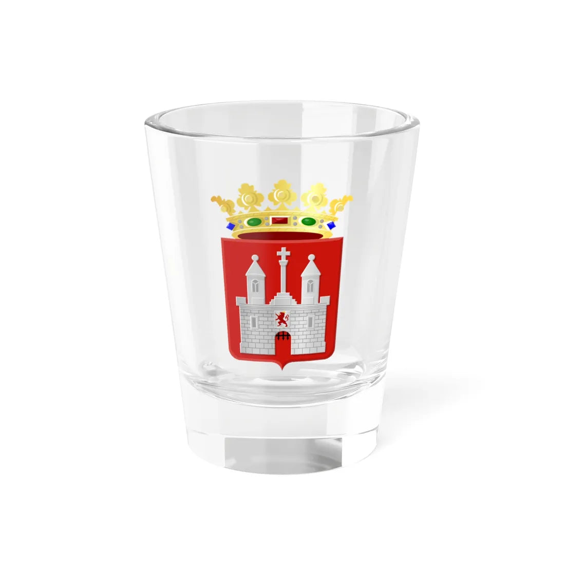 Limbourg wapen (Belgium) (Coat of Arms) Shot Glass 1.5oz 1.5oz - Go Mug Yourself