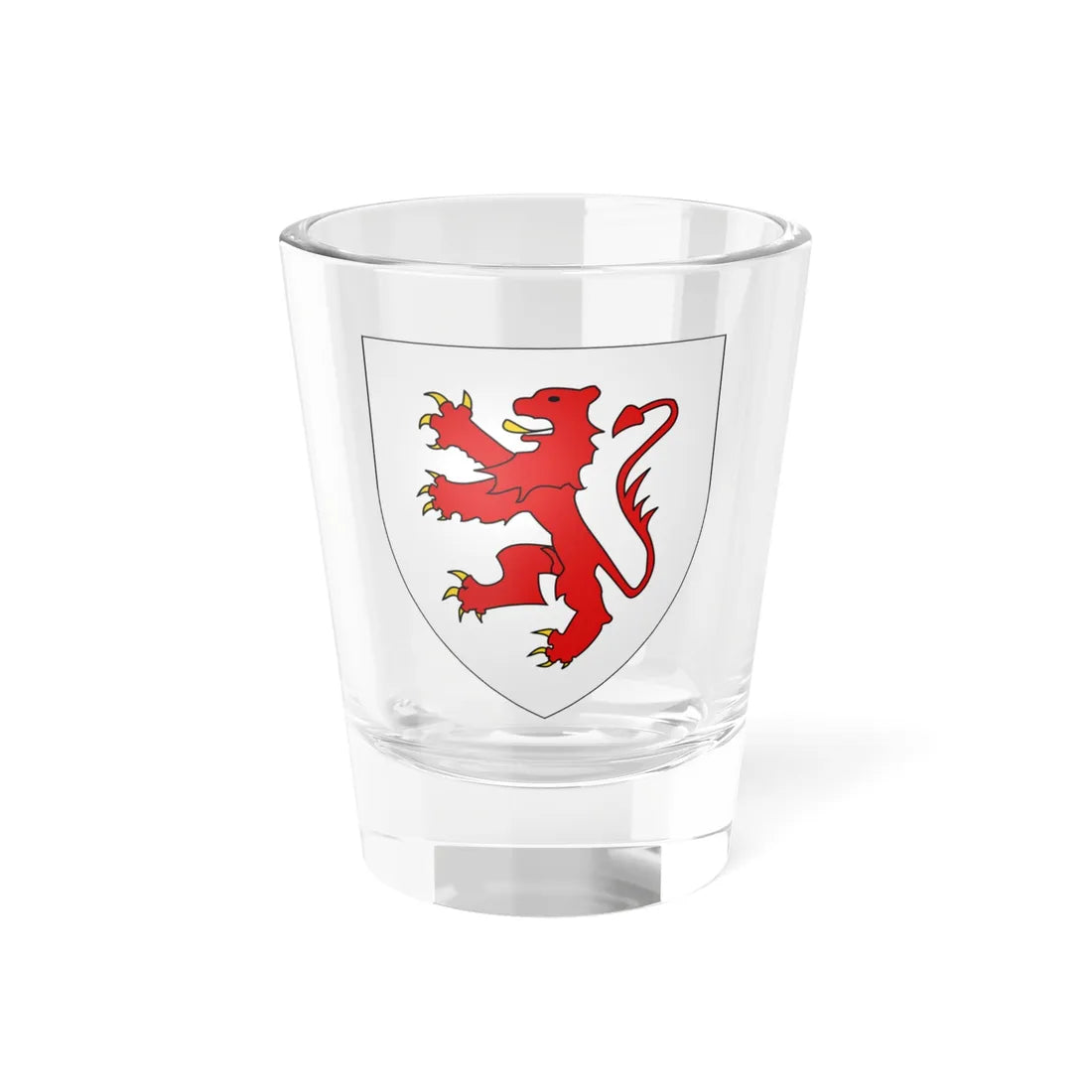 Limburg Old Arms (Belgium) (Coat of Arms) Shot Glass 1.5oz 1.5oz - Go Mug Yourself