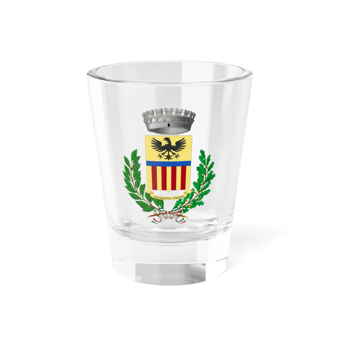 Limina-Stemma (Italy) (Coat of Arms) Shot Glass 1.5oz 1.5oz - Go Mug Yourself