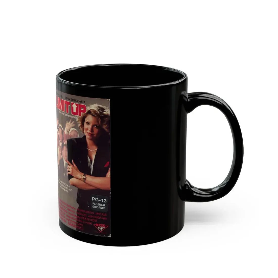 LIMIT UP (VHS COVER) - Black Coffee Mug - Go Mug Yourself