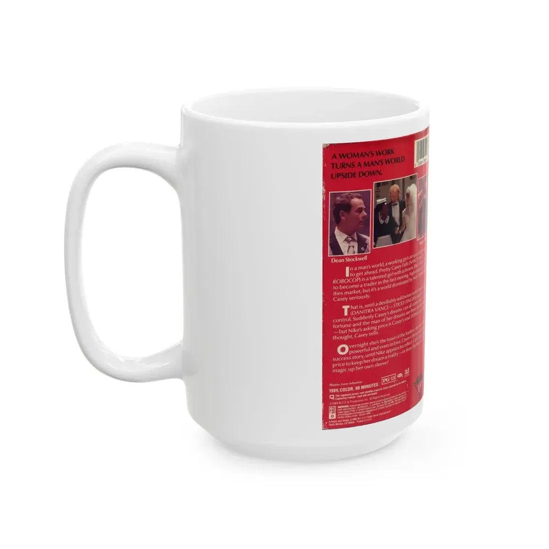 LIMIT UP (VHS COVER) - White Coffee Mug - Go Mug Yourself