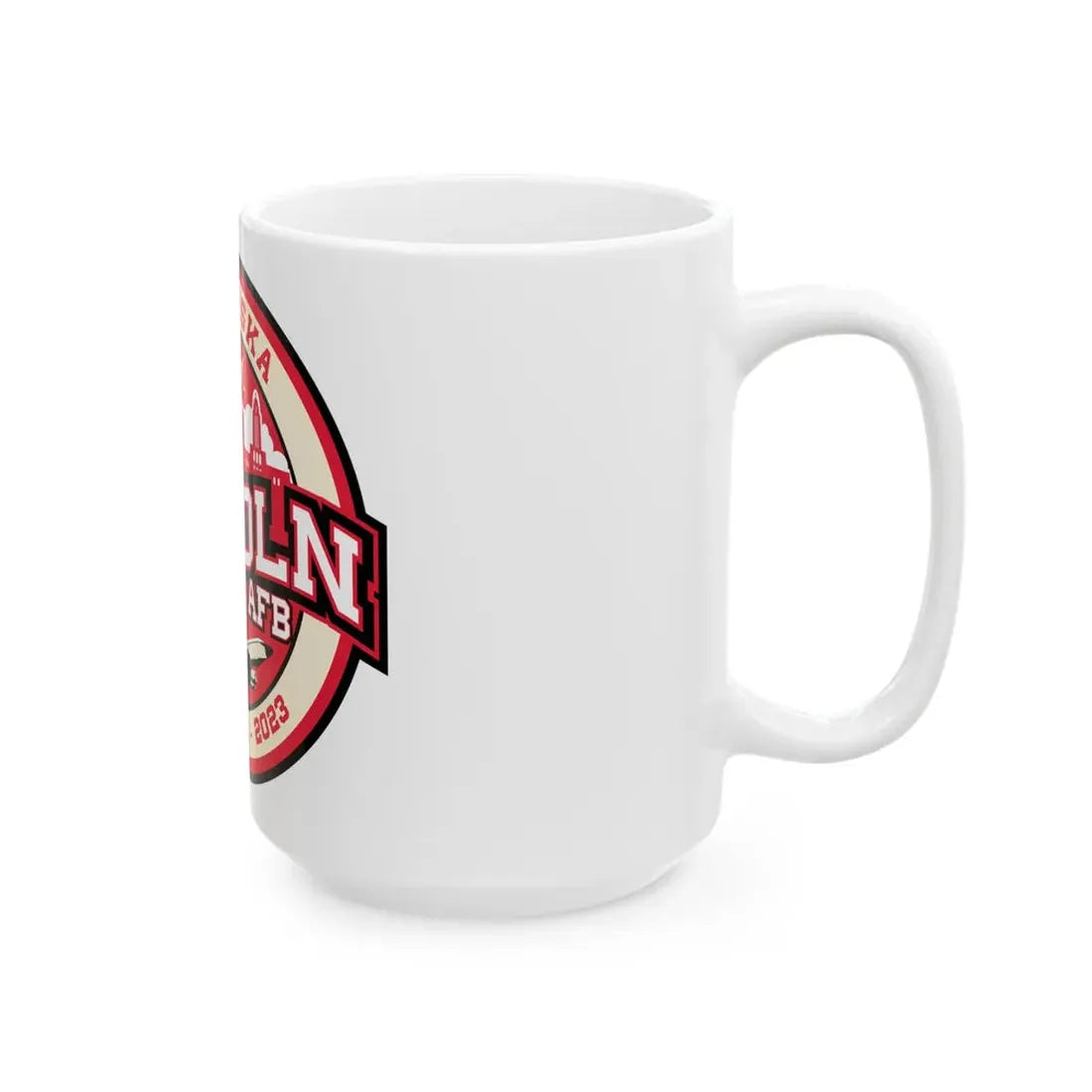 Lincoln Air Force Base (U.S. Air Force) White Coffee Mug - Go Mug Yourself