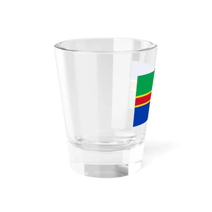Lincolnshire flag (England) Shot Glass 1.5oz - Go Mug Yourself