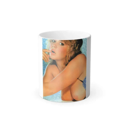 Linda Blair #100 (Vintage Female Icon) Color Changing Coffee Mug 11oz - Go Mug Yourself