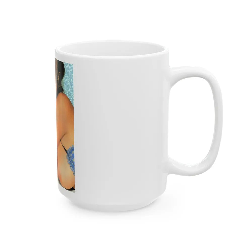 Linda Blair #100 (Vintage Female Icon) White Coffee Mug-Go Mug Yourself