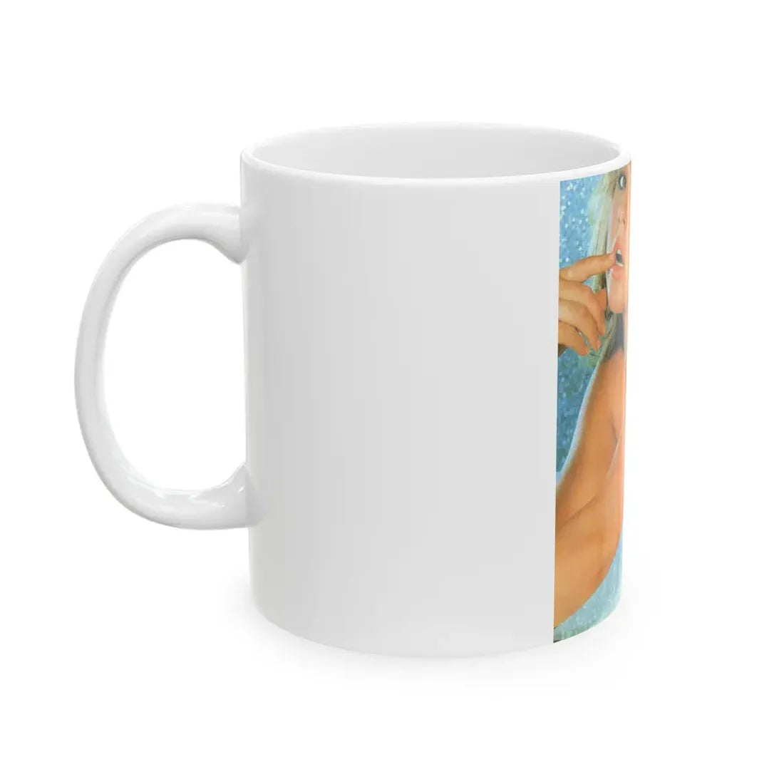 Linda Blair #100 (Vintage Female Icon) White Coffee Mug - Go Mug Yourself