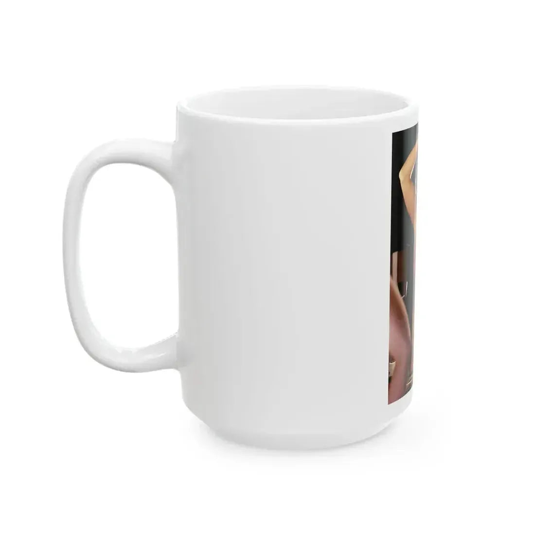 Linda Blair #106 - Partially Topless (Vintage Female Icon) White Coffee Mug - Go Mug Yourself