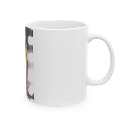Linda Blair #106 - Partially Topless (Vintage Female Icon) White Coffee Mug - Go Mug Yourself