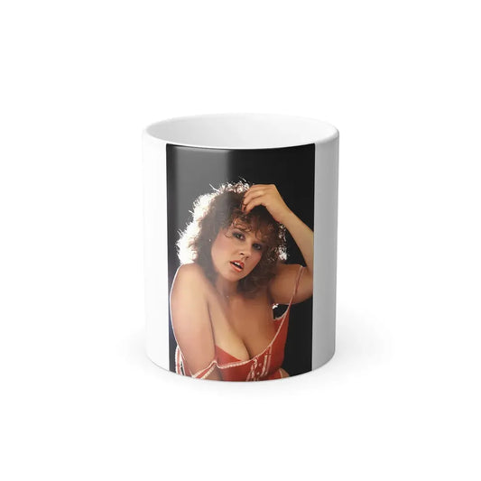 Linda Blair #107 (Vintage Female Icon) Color Changing Coffee Mug 11oz - Go Mug Yourself