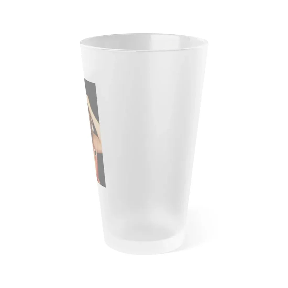 Linda Blair #107 (Vintage Female Icon) Frosted Pint Glass 16oz - Go Mug Yourself