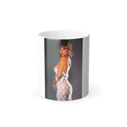 Linda Blair #108 (Vintage Female Icon) Color Changing Coffee Mug 11oz - Go Mug Yourself
