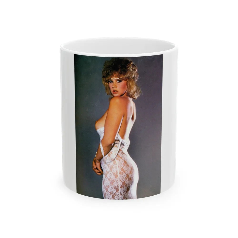 Linda Blair #108 (Vintage Female Icon) White Coffee Mug-11oz-Go Mug Yourself