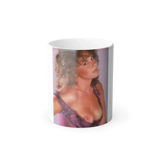 Linda Blair #11 (Vintage Female Icon) Color Changing Coffee Mug 11oz - Go Mug Yourself