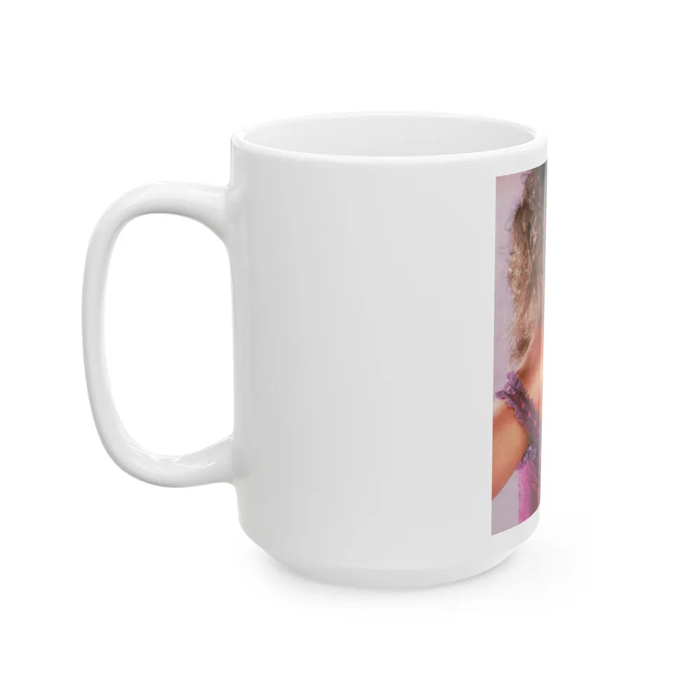 Linda Blair #11 (Vintage Female Icon) White Coffee Mug-Go Mug Yourself