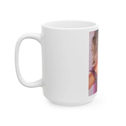 Linda Blair #11 (Vintage Female Icon) White Coffee Mug-Go Mug Yourself