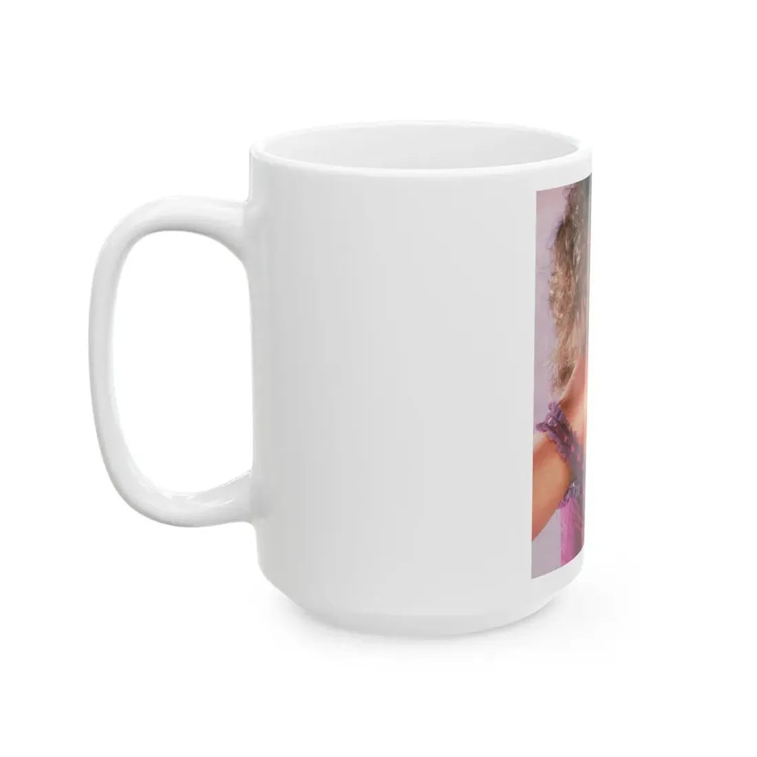 Linda Blair #11 (Vintage Female Icon) White Coffee Mug - Go Mug Yourself