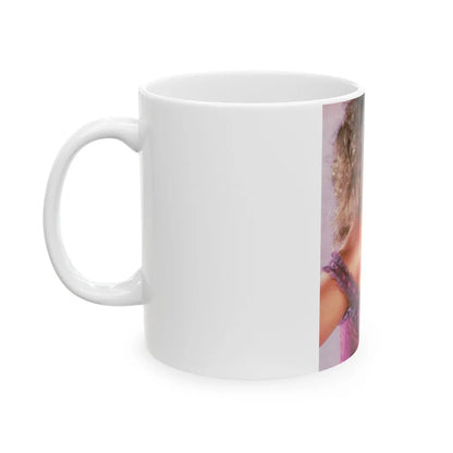 Linda Blair #11 (Vintage Female Icon) White Coffee Mug-Go Mug Yourself