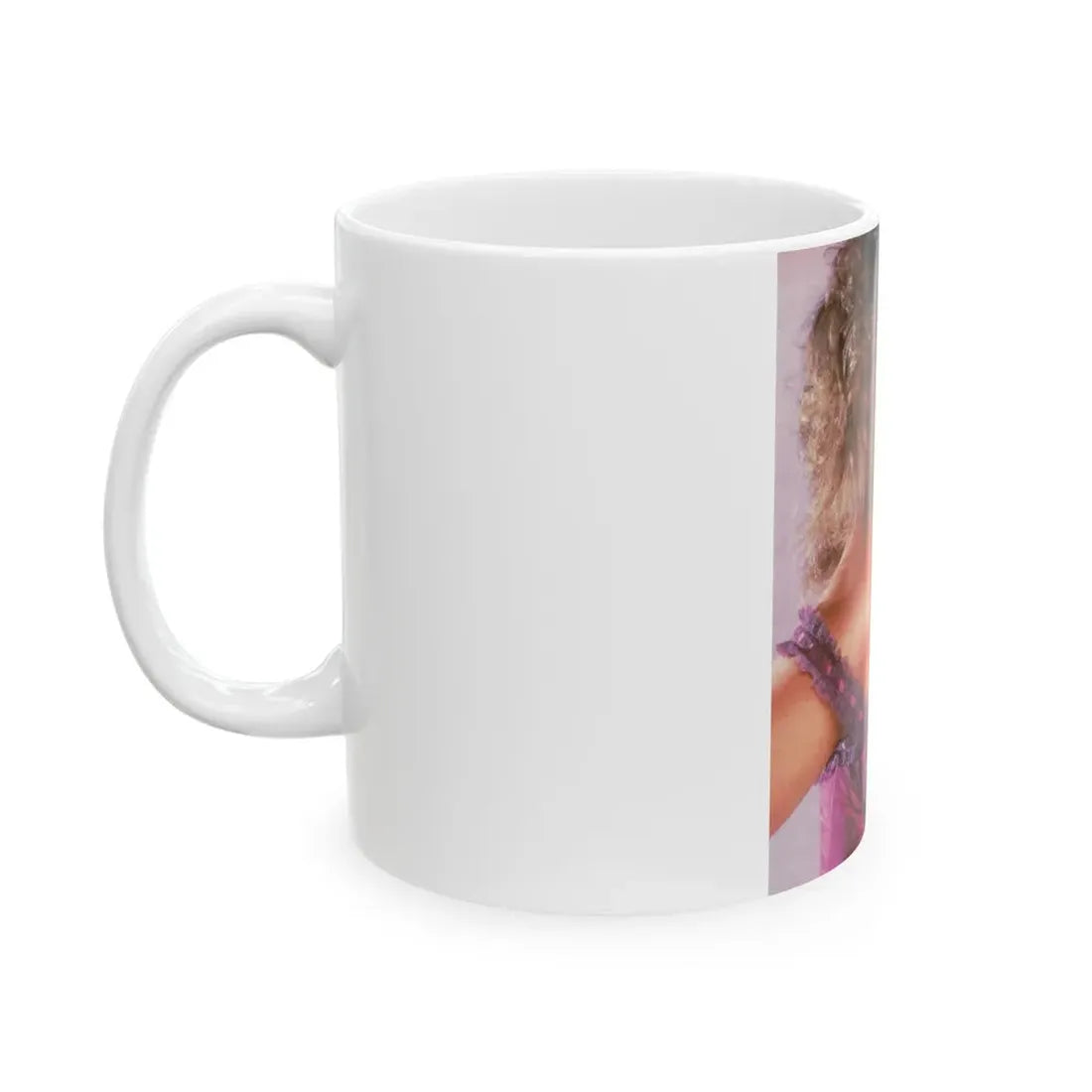 Linda Blair #11 (Vintage Female Icon) White Coffee Mug - Go Mug Yourself