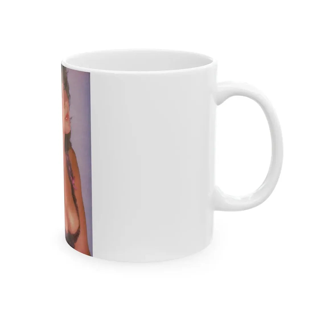 Linda Blair #11 (Vintage Female Icon) White Coffee Mug - Go Mug Yourself