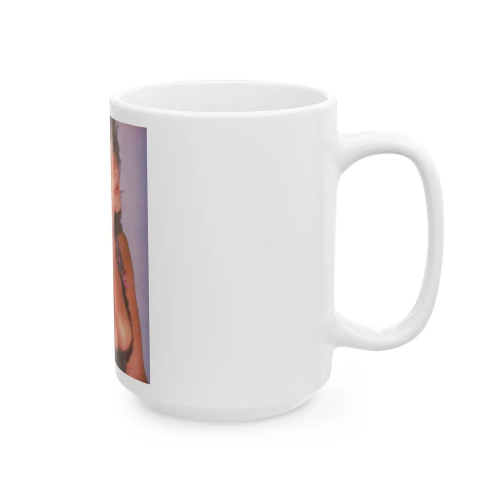 Linda Blair #11 (Vintage Female Icon) White Coffee Mug-Go Mug Yourself