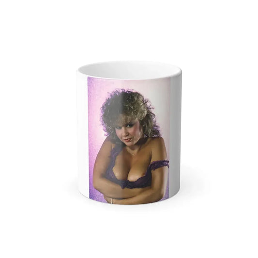 Linda Blair #118 (Vintage Female Icon) Color Changing Coffee Mug 11oz - Go Mug Yourself
