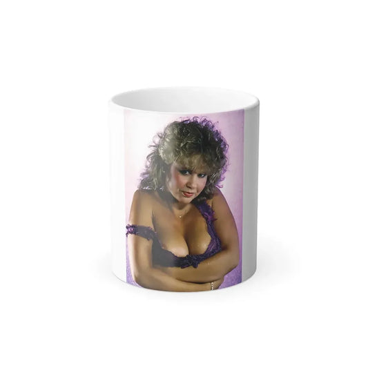 Linda Blair #120 (Vintage Female Icon) Color Changing Coffee Mug 11oz - Go Mug Yourself