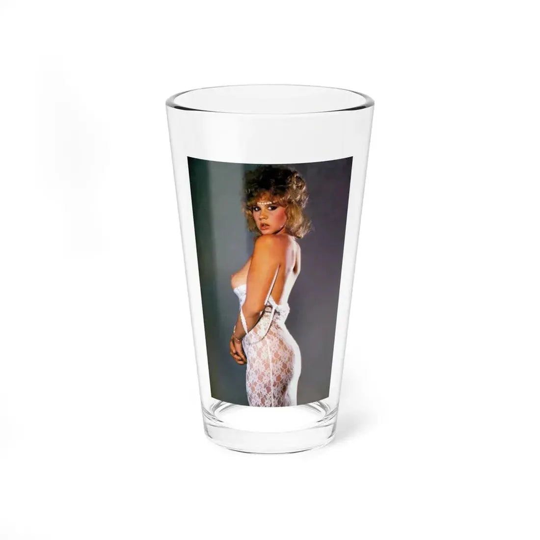 Linda Blair #123 (Vintage Female Icon) Pint Glass 16oz 16oz - Go Mug Yourself