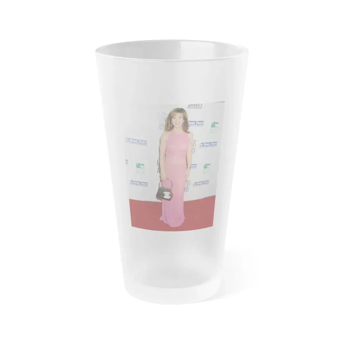 Linda Blair #132 (Vintage Female Icon) Frosted Pint Glass 16oz 16oz Frosted - Go Mug Yourself