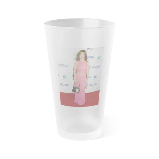 Linda Blair #132 (Vintage Female Icon) Frosted Pint Glass 16oz 16oz Frosted - Go Mug Yourself