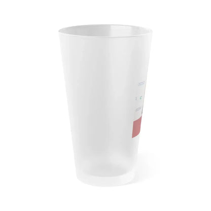 Linda Blair #132 (Vintage Female Icon) Frosted Pint Glass 16oz - Go Mug Yourself