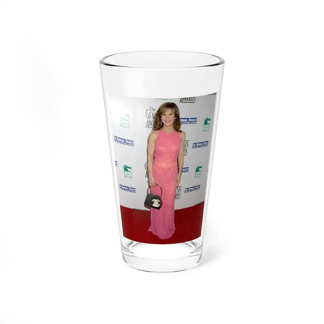 Linda Blair #132 (Vintage Female Icon) Pint Glass 16oz 16oz - Go Mug Yourself