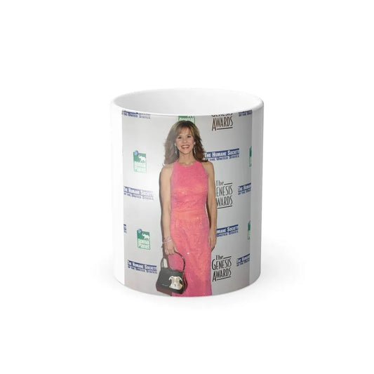 Linda Blair #133 (Vintage Female Icon) Color Changing Coffee Mug 11oz - Go Mug Yourself
