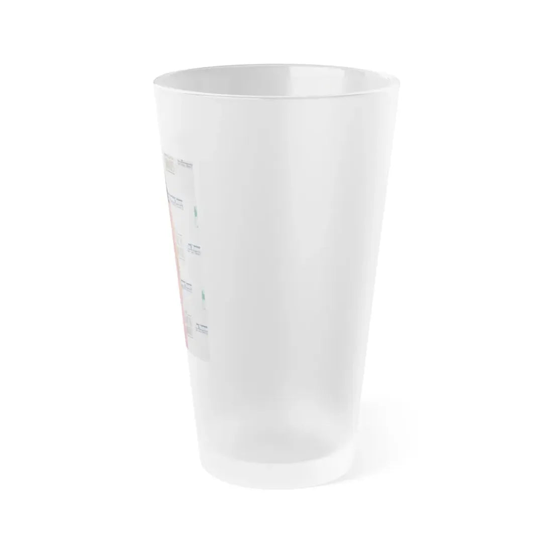 Linda Blair #133 (Vintage Female Icon) Frosted Pint Glass 16oz - Go Mug Yourself