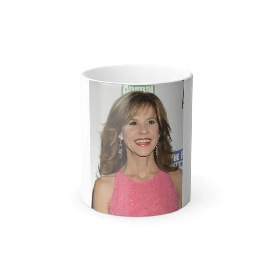 Linda Blair #135 (Vintage Female Icon) Color Changing Coffee Mug 11oz - Go Mug Yourself