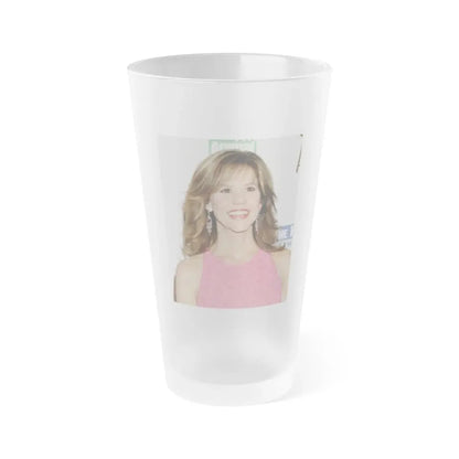 Linda Blair #135 (Vintage Female Icon) Frosted Pint Glass 16oz 16oz Frosted - Go Mug Yourself