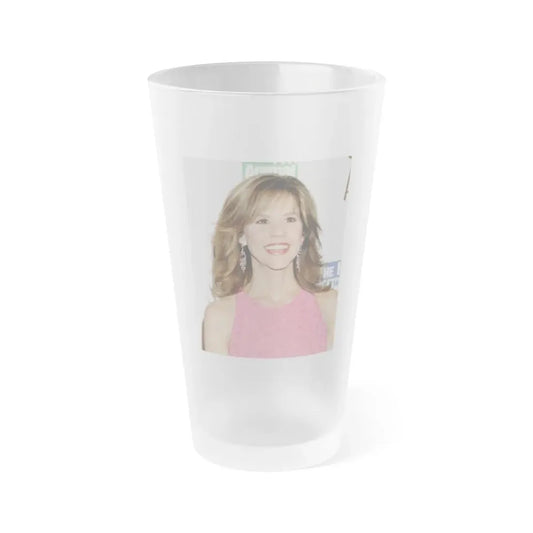 Linda Blair #135 (Vintage Female Icon) Frosted Pint Glass 16oz 16oz Frosted - Go Mug Yourself
