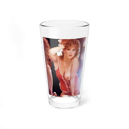 Linda Blair #138 - Partially Topless (Vintage Female Icon) Pint Glass 16oz 16oz - Go Mug Yourself