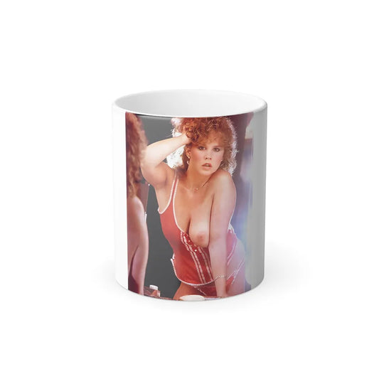 Linda Blair #138 - Partially Topless (Vintage Female Icons) Color Changing Mug 11oz-11oz-Go Mug Yourself
