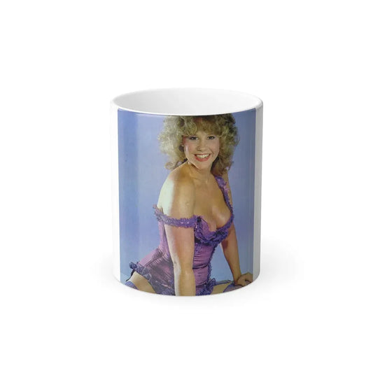 Linda Blair #139 - Partially Topless (Vintage Female Icon) Color Changing Mug 11oz 11oz - Go Mug Yourself