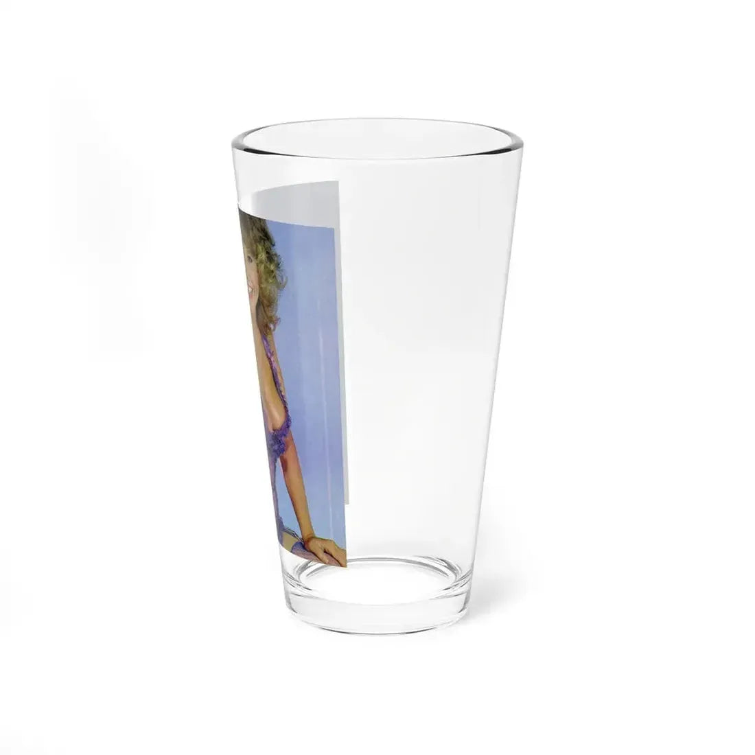 Linda Blair #139 - Partially Topless (Vintage Female Icon) Pint Glass 16oz - Go Mug Yourself