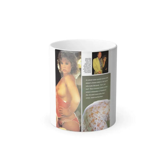 Linda Blair #140 - Partially Topless (Vintage Female Icon) Color Changing Mug 11oz 11oz - Go Mug Yourself