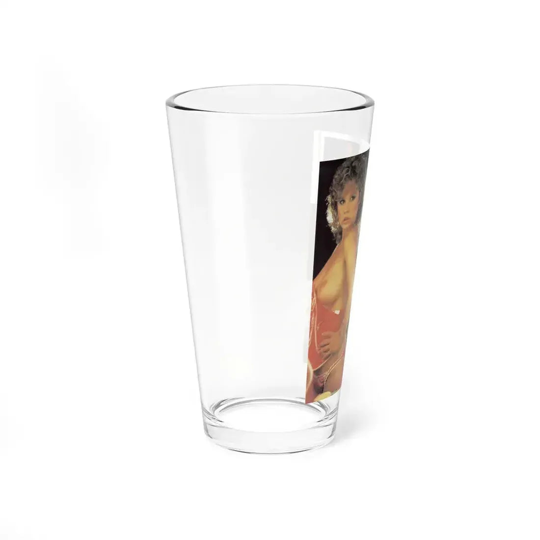 Linda Blair #140 - Partially Topless (Vintage Female Icon) Pint Glass 16oz - Go Mug Yourself