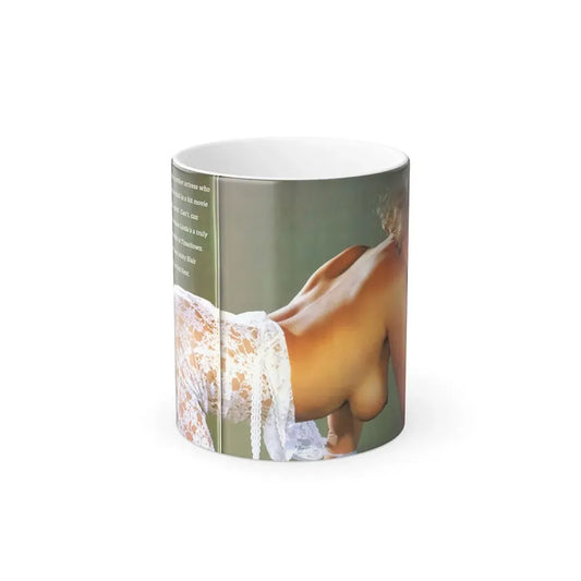Linda Blair #142 - Topless (Vintage Female Icon) Color Changing Mug 11oz 11oz - Go Mug Yourself