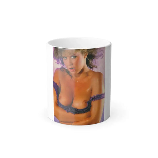 Linda Blair #143 - Topless (Vintage Female Icon) Color Changing Mug 11oz 11oz - Go Mug Yourself