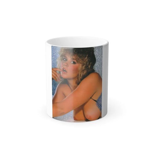Linda Blair #144 - Topless (Vintage Female Icons) Color Changing Mug 11oz-11oz-Go Mug Yourself