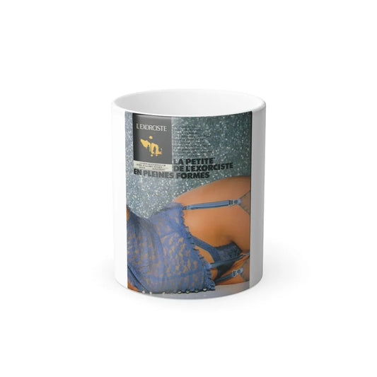 Linda Blair #145 (Vintage Female Icons) Color Changing Mug 11oz-11oz-Go Mug Yourself