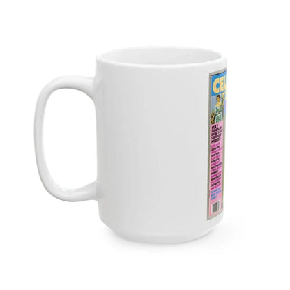 Linda Blair #148 - Mag. Cover (Vintage Female Icon) White Coffee Mug - Go Mug Yourself
