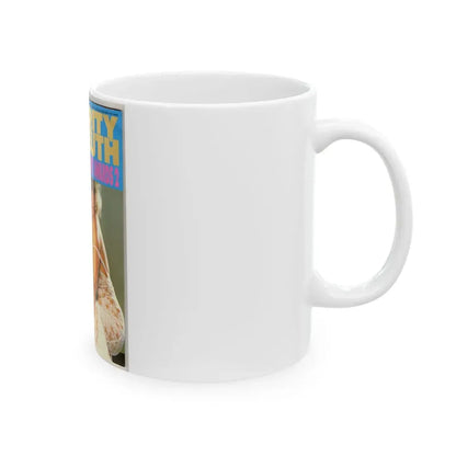 Linda Blair #148 - Mag. Cover (Vintage Female Icon) White Coffee Mug - Go Mug Yourself