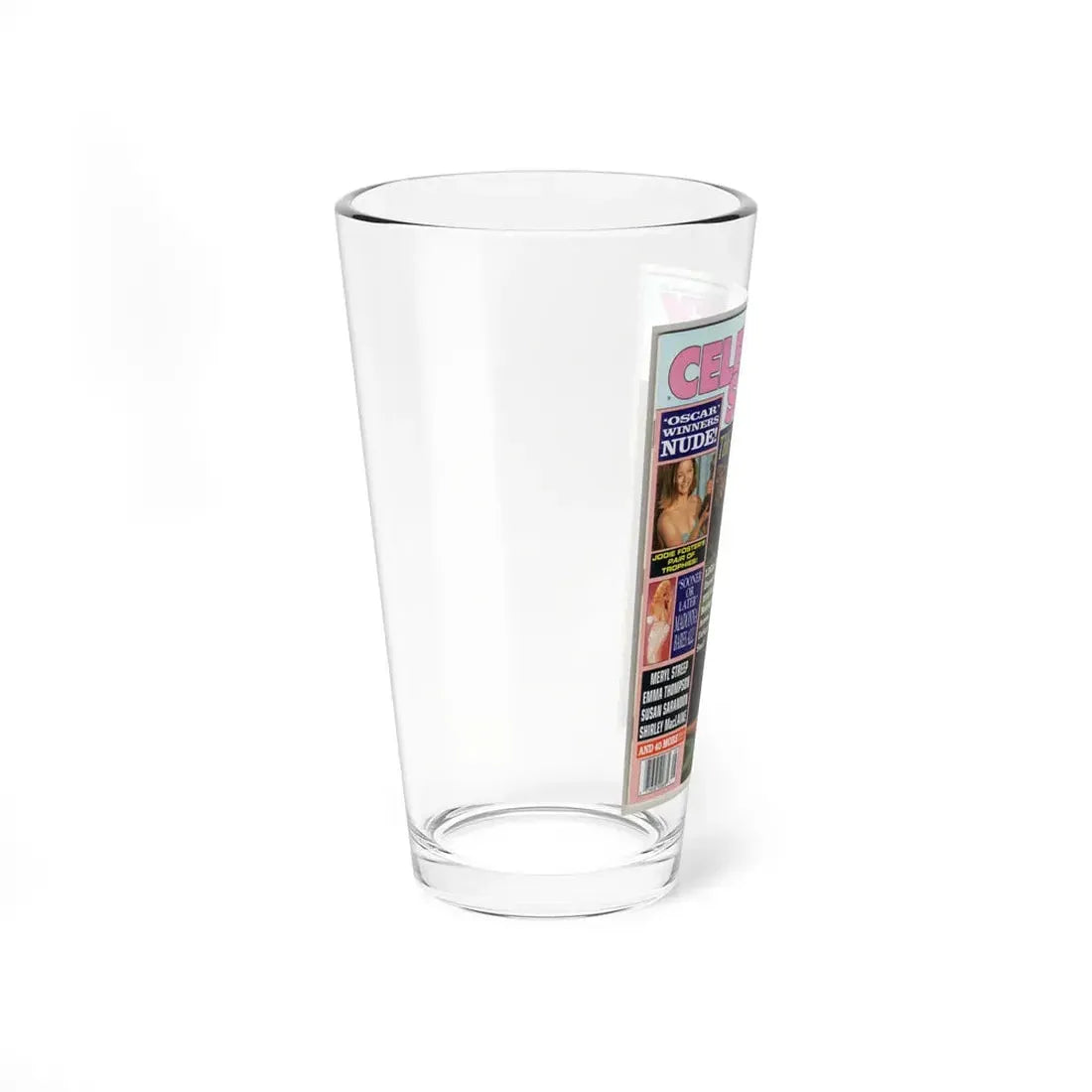 Linda Blair #150 - Mag. Cover (Vintage Female Icon) Pint Glass 16oz - Go Mug Yourself