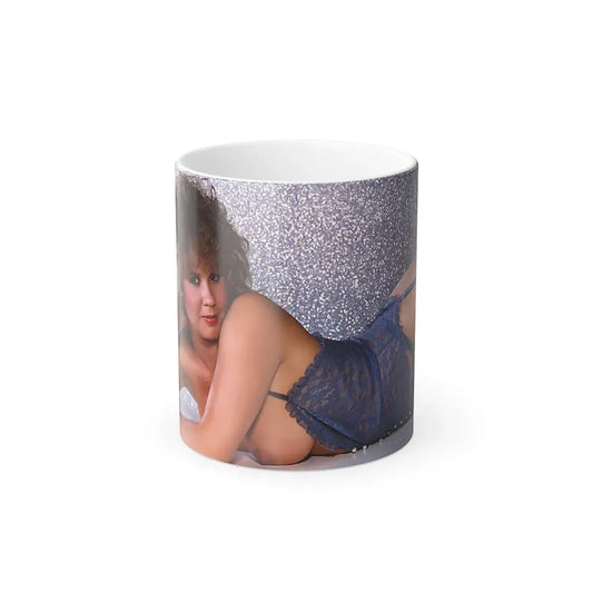 Linda Blair #155 - Topless_1 (Vintage Female Icon) Color Changing Coffee Mug 11oz - Go Mug Yourself